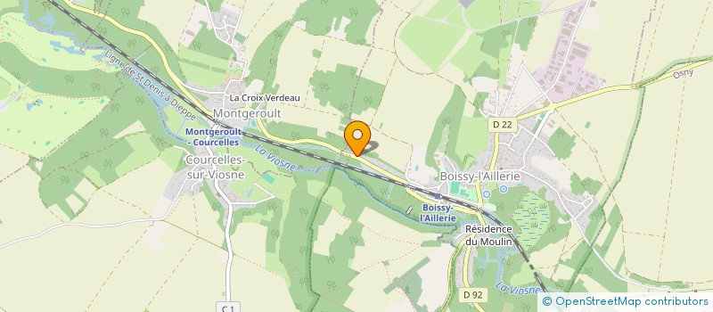 localisation de l'entreprise SCI MVBT à BOISSY-L'AILLERIE