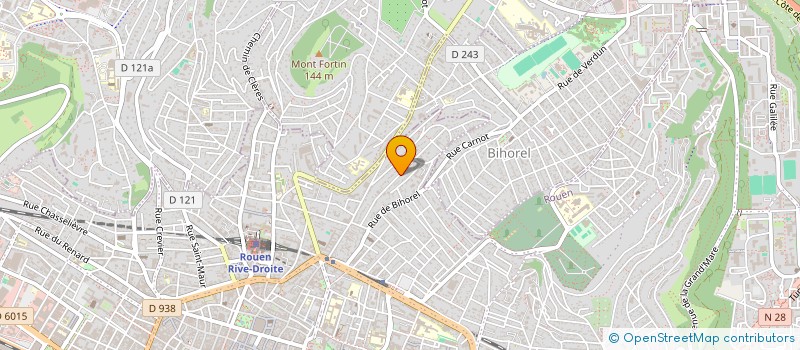 localisation de l'entreprise SCI MVCT à ROUEN