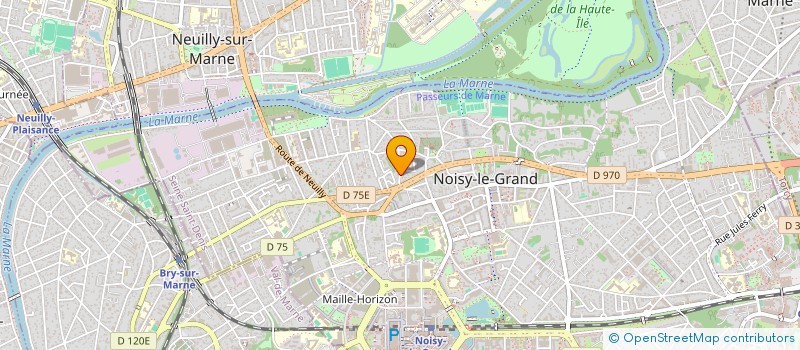 localisation de l'entreprise SCI MVD à NOISY-LE-GRAND
