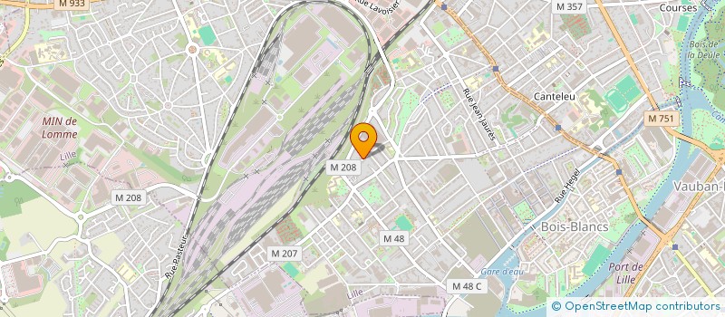 localisation de l'entreprise SCI MVD à LILLE