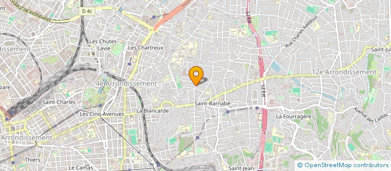 localisation de l'entreprise SCI MVJCD à MARSEILLE