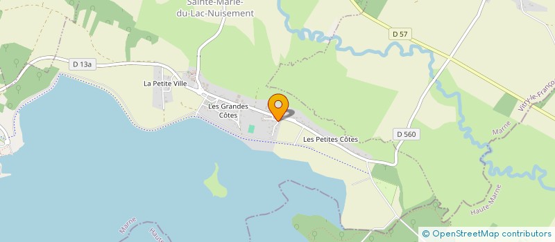 localisation de l'entreprise SCI MVL  SAINTE-MARIE-DU-LAC-NUISEMENT