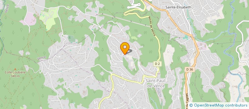 localisation de l'entreprise SCI MVL à SAINT-PAUL-DE-VENCE
