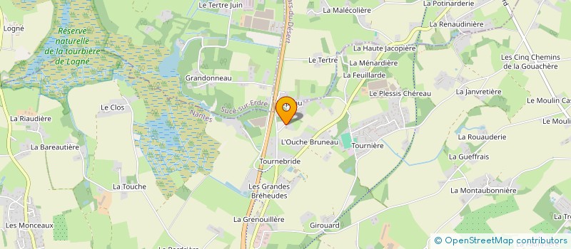 localisation de l'entreprise SCI MVLR  CARQUEFOU