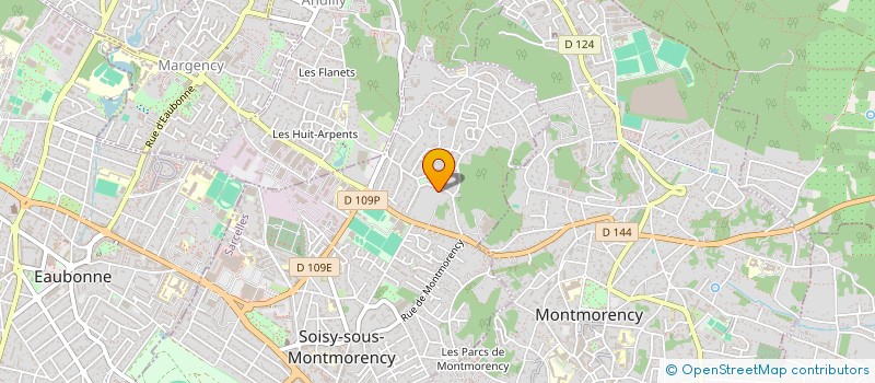 localisation de l'entreprise SCI MVM 2 à SOISY SS MONTMORENCY