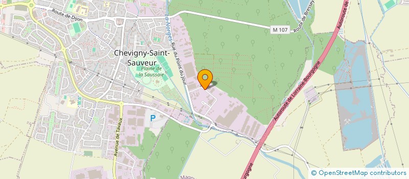 localisation de l'entreprise SCI MVN 21  CHEVIGNY-SAINT-SAUVEUR