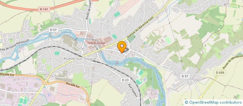 localisation de l'entreprise SCI MVP  RONSENAC