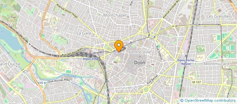 localisation de l'entreprise SCI MVP à DIJON