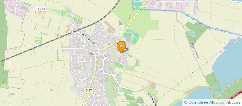 localisation de l'entreprise SCI MW  HRDT