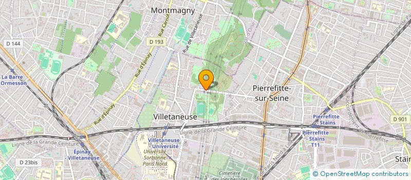 localisation de l'entreprise SCI MWM à VILLETANEUSE