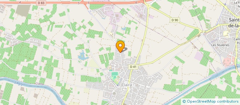 localisation de l'entreprise SCI MXBLC  CLAIRA