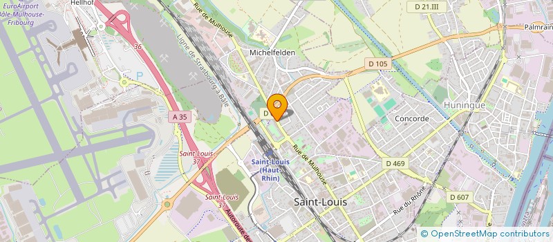 localisation de l'entreprise SCI MY à SAINT-LOUIS