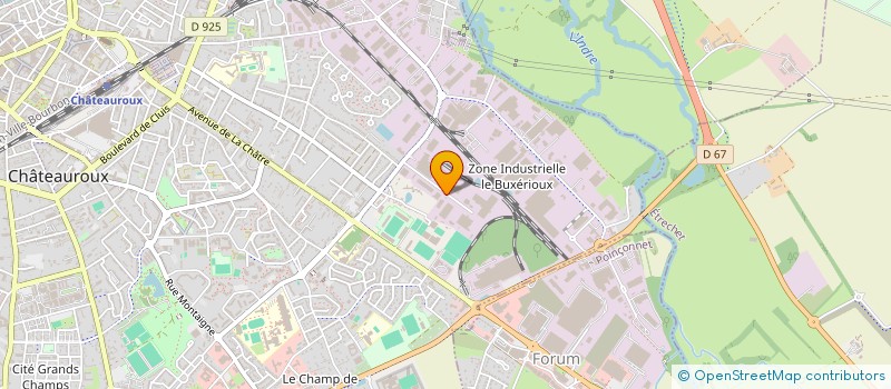 localisation de l'entreprise SCI MY à CHATEAUROUX