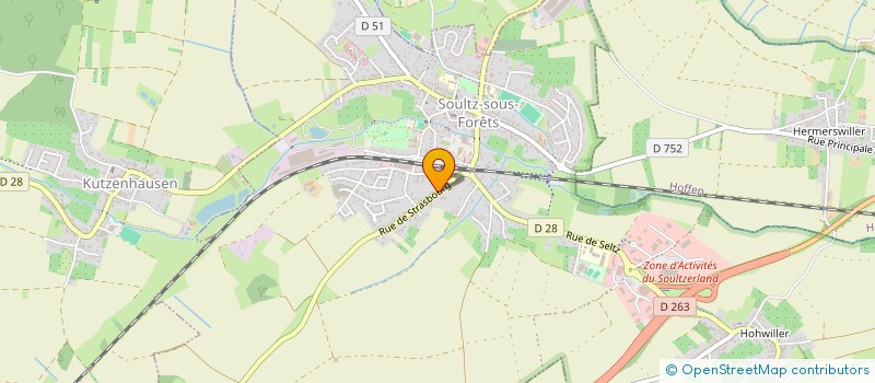 localisation de l'entreprise SCI MY  SOULTZ-SOUS-FORETS