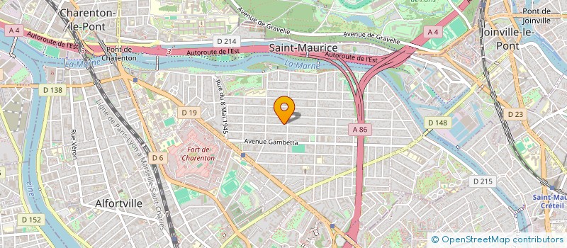 localisation de l'entreprise SCI MY AZL  MAISONS-ALFORT