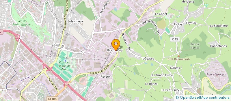 localisation de l'entreprise SCI MY-IMMO  SAINT-JEAN-BONNEFONDS