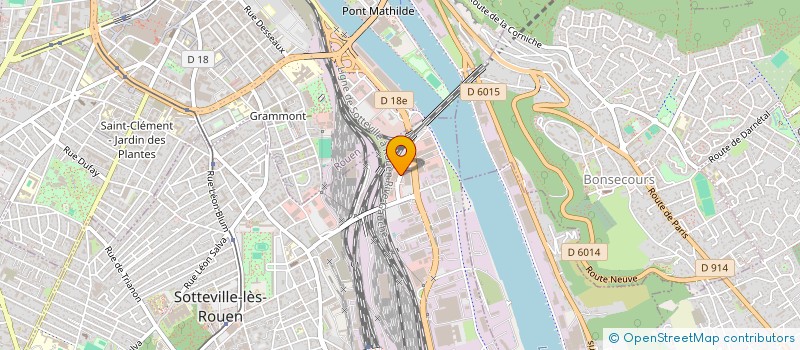 localisation de l'entreprise SCI MY INVEST  SOTTEVILLE-LES-ROUEN