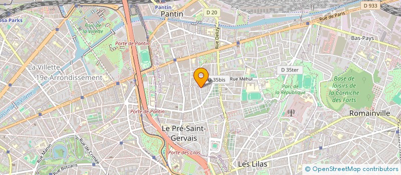 localisation de l'entreprise SCI MY-LAN à LE PRE-SAINT-GERVAIS