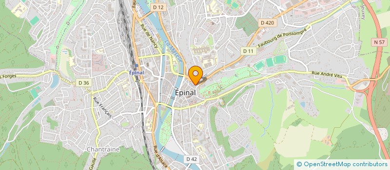 localisation de l'entreprise SCI MY LONG à EPINAL