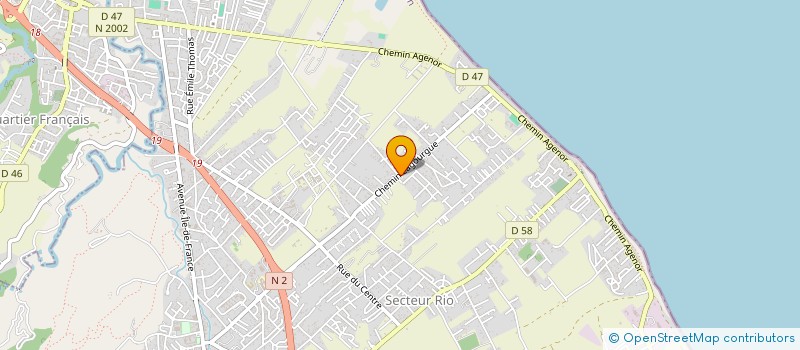 localisation de l'entreprise SCI MY SOUL 974  SAINT-ANDRE