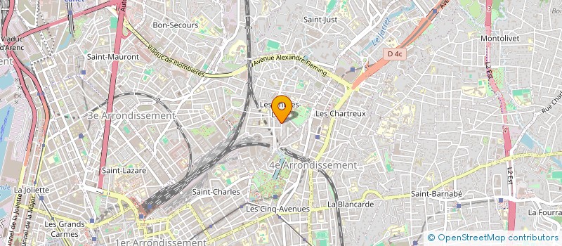 localisation de l'entreprise SCI MY2L à MARSEILLE