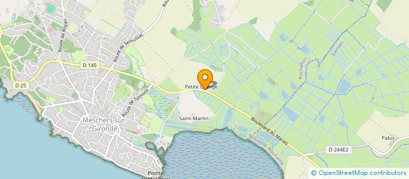 localisation de l'entreprise SCI MYA  MESCHERS-SUR-GIRONDE