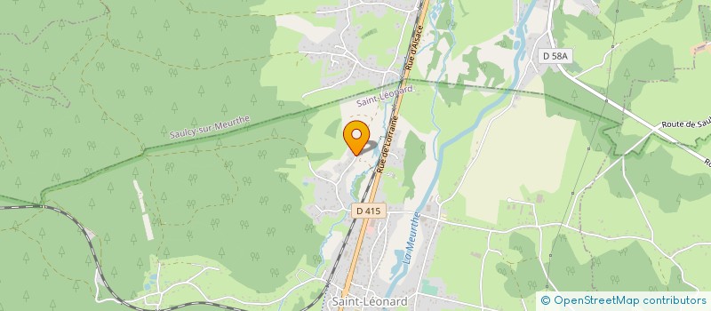 localisation de l'entreprise SCI MYA  SAINT-LEONARD