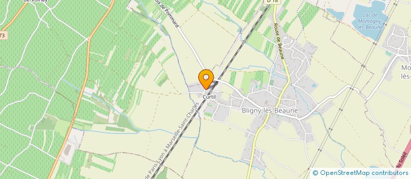 localisation de l'entreprise SCI MYA  BLIGNY-LES-BEAUNE