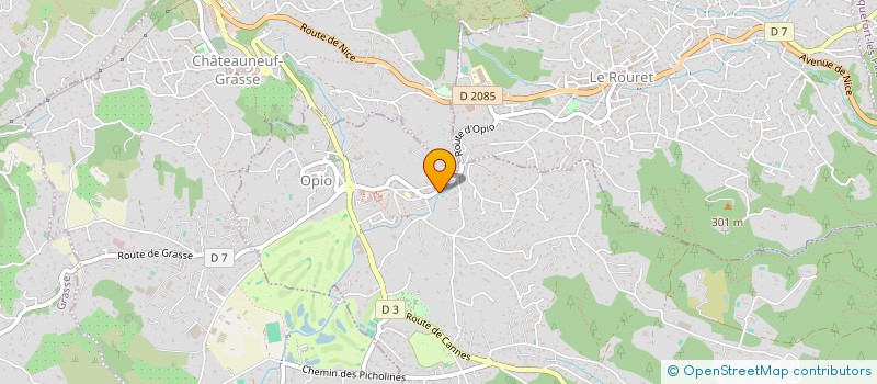 localisation de l'entreprise SCI MYA & LEA  LE ROURET