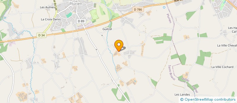 localisation de l'entreprise SCI MYANDRE  PLURIEN