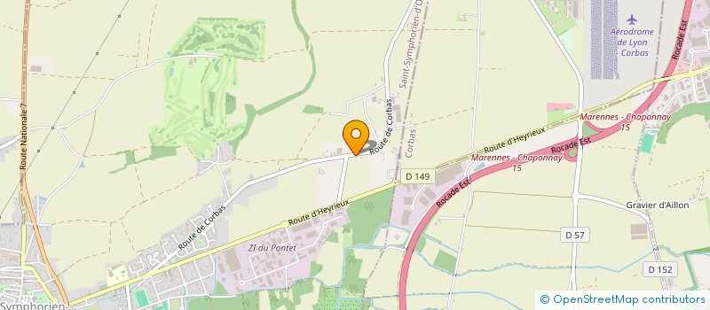 localisation de l'entreprise SCI MYANO  SAINT-SYMPHORIEN-D'OZON