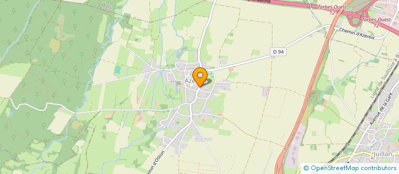 localisation de l'entreprise SCI MYAUSEB  AZEREIX