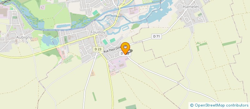 localisation de l'entreprise SCI MYBE  FOUILLOY