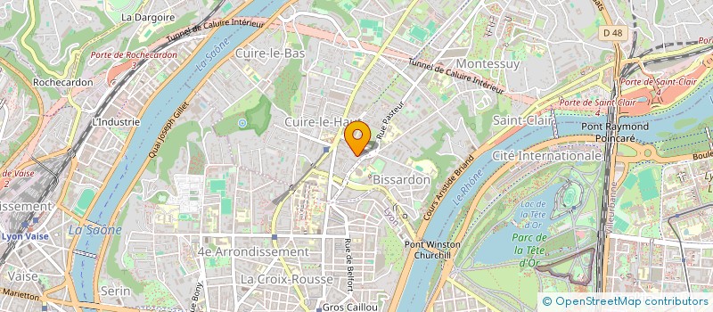 localisation de l'entreprise SCI MYBER  CALUIRE-ET-CUIRE