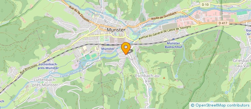 localisation de l'entreprise SCI MYCLO  MUNSTER