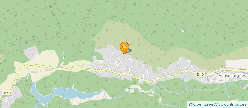 localisation de l'entreprise SCI MYCO  VAUVENARGUES