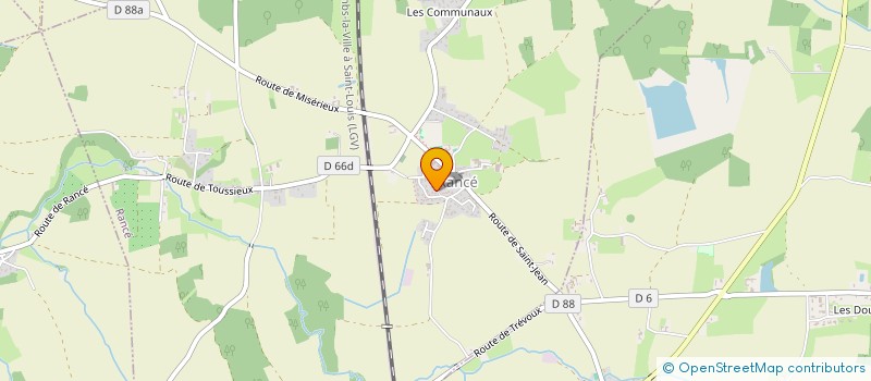 localisation de l'entreprise SCI MYEL  RANCE