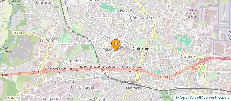localisation de l'entreprise SCI MYFASA à COLOMIERS