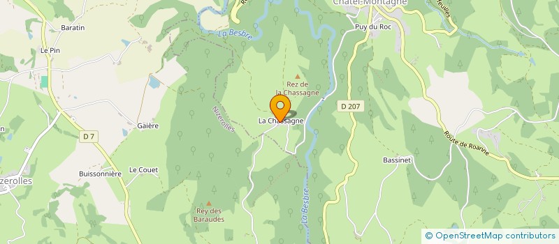 localisation de l'entreprise SCI MYFERNLEAF  SAINT-CHRISTOPHE-EN-BOURBONNAIS