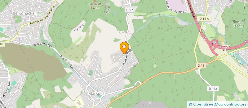 localisation de l'entreprise SCI MYGEM  HAYANGE