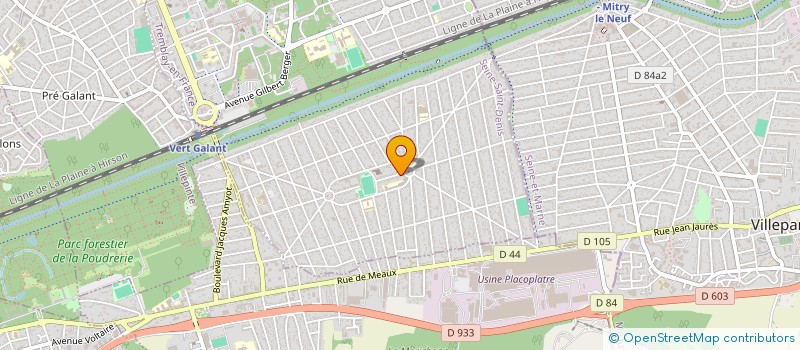 localisation de l'entreprise SCI MYKKIDDEUX à TREMBLAY-EN-FRANCE