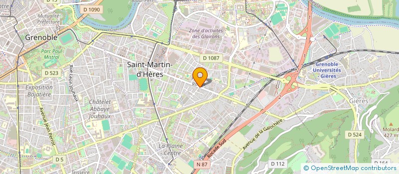 localisation de l'entreprise SCI MYL  SAINT-MARTIN-D'HERES