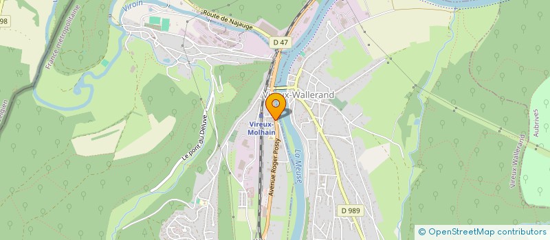 localisation de l'entreprise SCI MYL ARDENNES  VIREUX-MOLHAIN