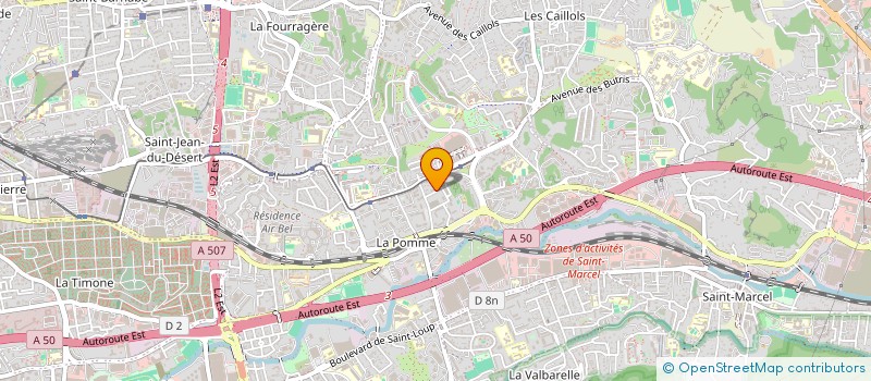 localisation de l'entreprise SCI MYLATRA à MARSEILLE