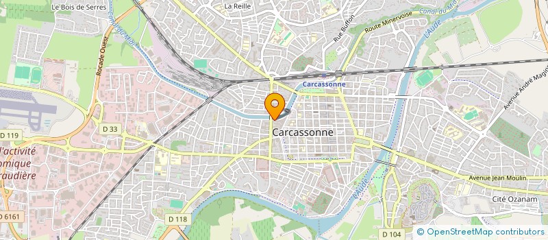 localisation de l'entreprise SCI MYLC à CARCASSONNE
