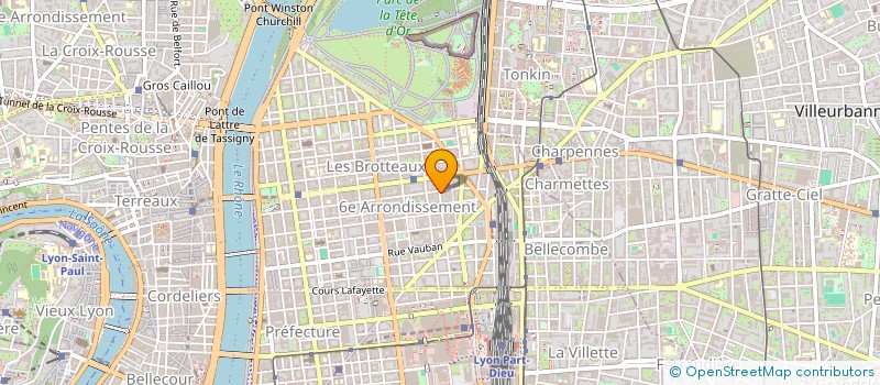 localisation de l'entreprise SCI MYLEA  LYON