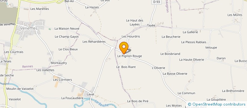 localisation de l'entreprise SCI MYLELOLOU  PIRE-CHANCE