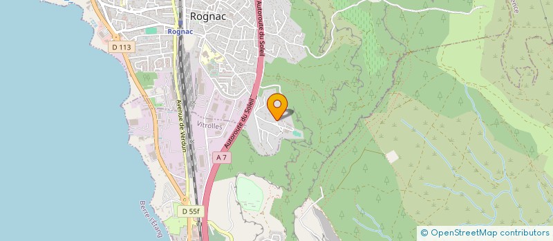 localisation de l'entreprise SCI MYLEMA  ROGNAC