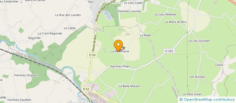 localisation de l'entreprise SCI MYLENE ET MAXIME  SOTTEVAST