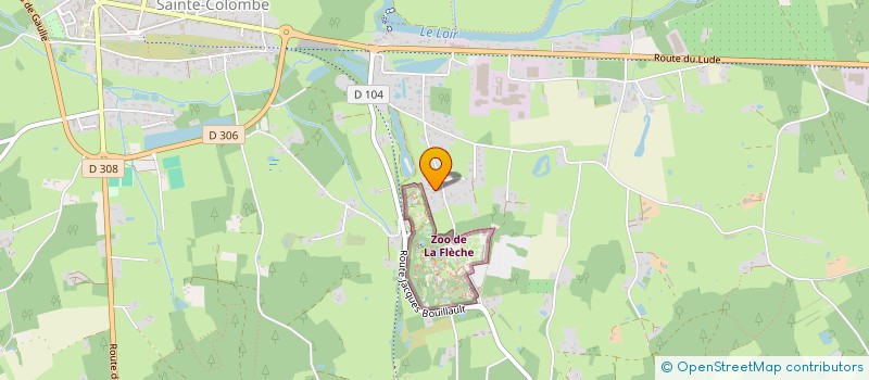 localisation de l'entreprise SCI MYLEO  LA FLECHE